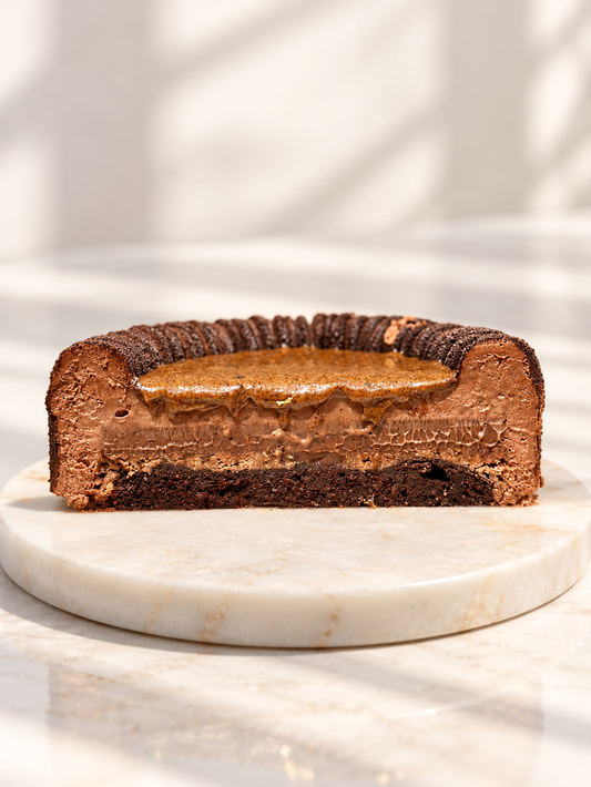 Entremets chocolat & praliné
