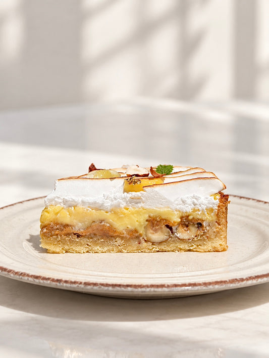 Tarte citron & noisette