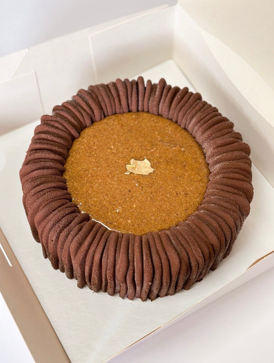 Entremets chocolat & praliné