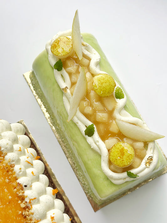 Bûche Poire & épice