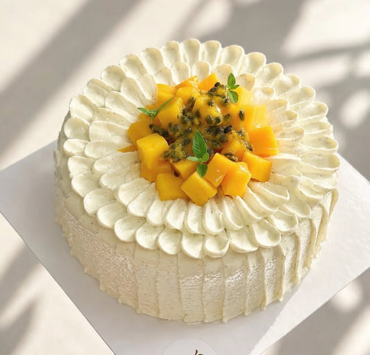 Entremets mangue & passion
