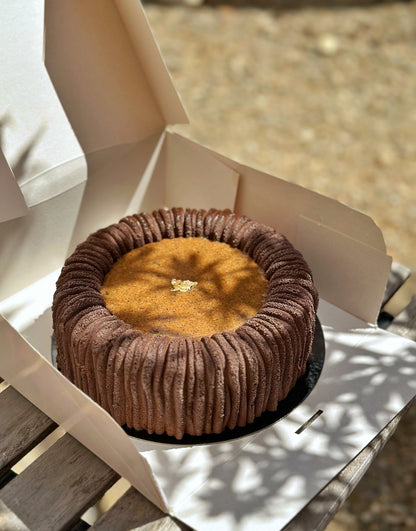 Entremets chocolat & praliné
