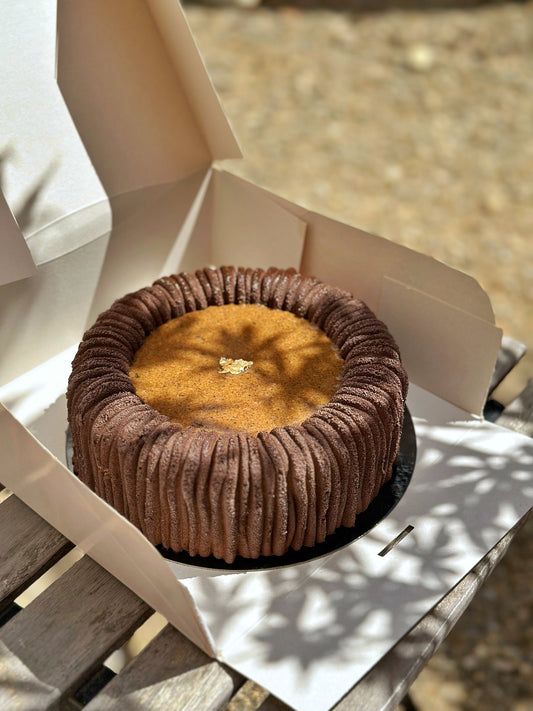 Entremets chocolat praliné