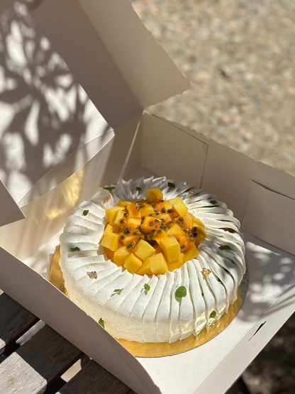 Entremets mangue & passion